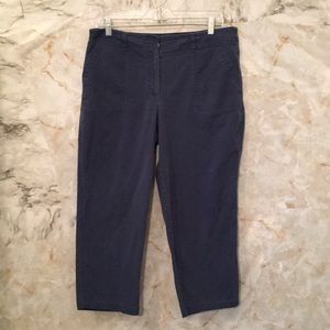 NWOT Blue women’s Talbots capris